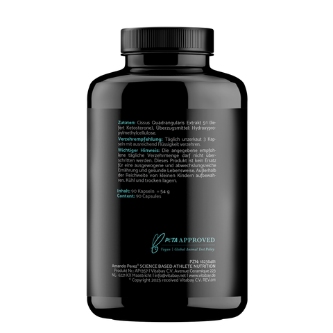 Cissus Quadrangularis Extract 2500 mg - 90 Vegan Capsules