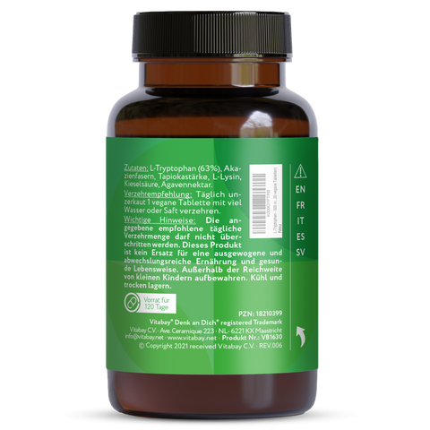 L-Tryptophan 500mg vegan