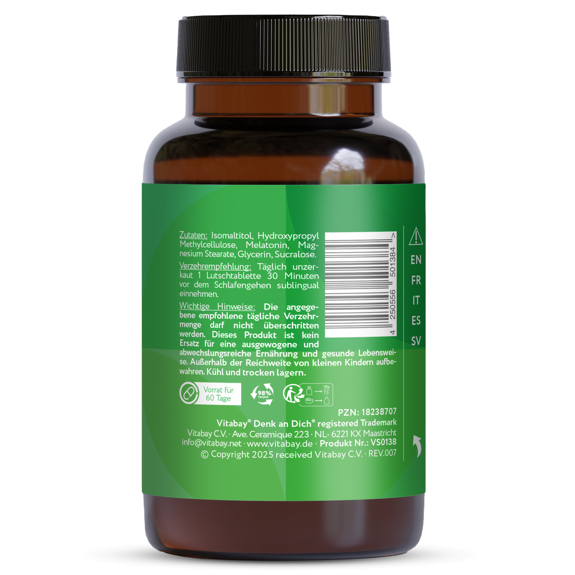 Melatonin 3mg Lutschtabletten