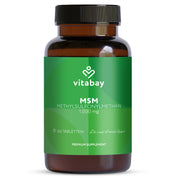 MSM Tabletten Hochdosiert - 1.000 mg - 365 MSM Tabletten