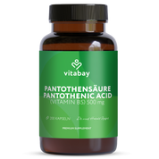 Pantothensäure (Vitamin B5) Magensaftresistent  - 500 mg