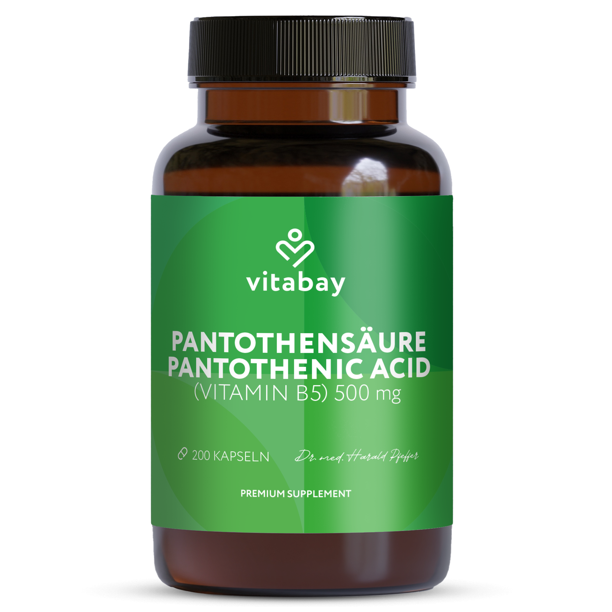 Pantothensäure (Vitamin B5) Magensaftresistent  - 500 mg