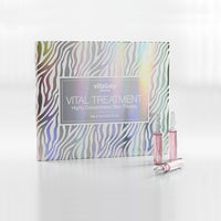Anti-Age Serum - 14 x 2 ml gegen Hautalterung mit zweifach Hyaluron Komplex