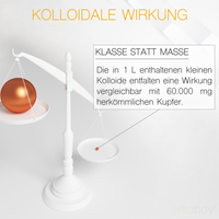 Kolloidales Kupfer 50 PPM - Reinheitsstufe 99,99% - 500 ml
