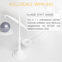 Kolloidales Zink 50 PPM - Reinheitsstufe 99,99% - 500 ml