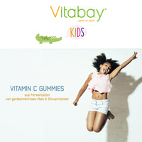 Vitamin C 160 mg - 120 vegane Gummibärchen für Kinder - Orange Geschmack