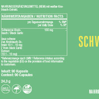 Schwarzer-Knoblauch-Extrakt 100 mg - 90 vegane Kapseln