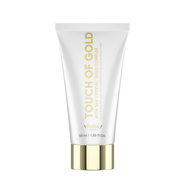 Touch of Gold - Anti-Aging Creme mit kolloidalem Gold und Seide - 50ml