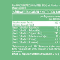 Rhodiola rosea 350 mg 30 Kapseln