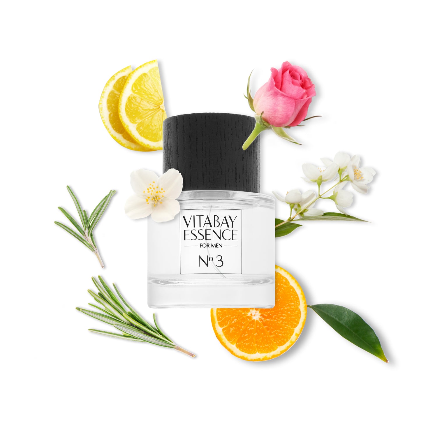 Vitabay Essence Fine Fragrance for Men No. 3 - 50 ml – Eau de Parfum mit 10% Parfümöl