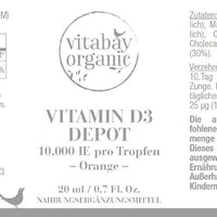 Vitamin D3 Liquid 10.000 IE Depot - 50 ml vegane Tropfen