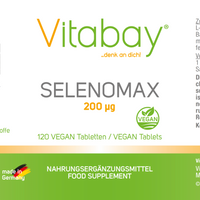 Selen 200 mcg - 120 vegane Tabletten
