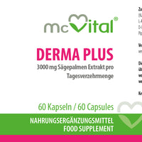 Derma Plus 3000mg Sägepalmen Extrakt - 60 Kapseln