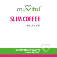 Slim Coffee mit L-Carnitin - 100g veganes Pulver