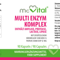 Multi Enzym Komplex - 90 Kapseln