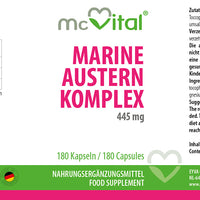Marine Austern Komplex 445mg - 180 Kapseln