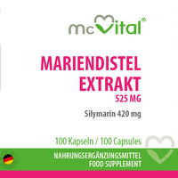 Mariendistel Extrakt 525mg 100 Stk.