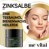 Zinksalbe mit Teebaumöl und Heilerde - 50 ml