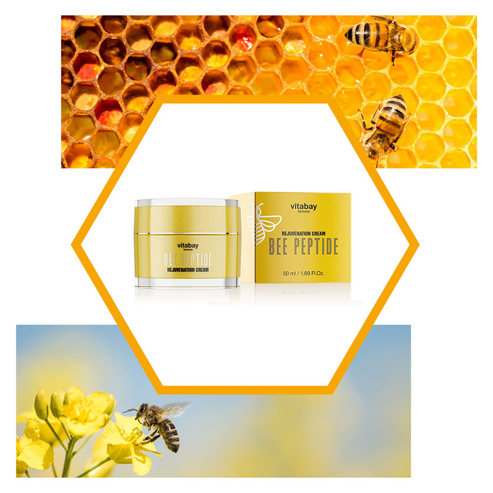 Bee Peptide Rejuvenation Cream 50 ml - Gelee Royal & Propolis - Anti-Aging