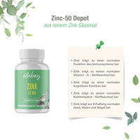 Zink  25mg - 120 vegane Tabletten