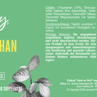 L-Tryptophan - 500 mg - 120 Kapseln