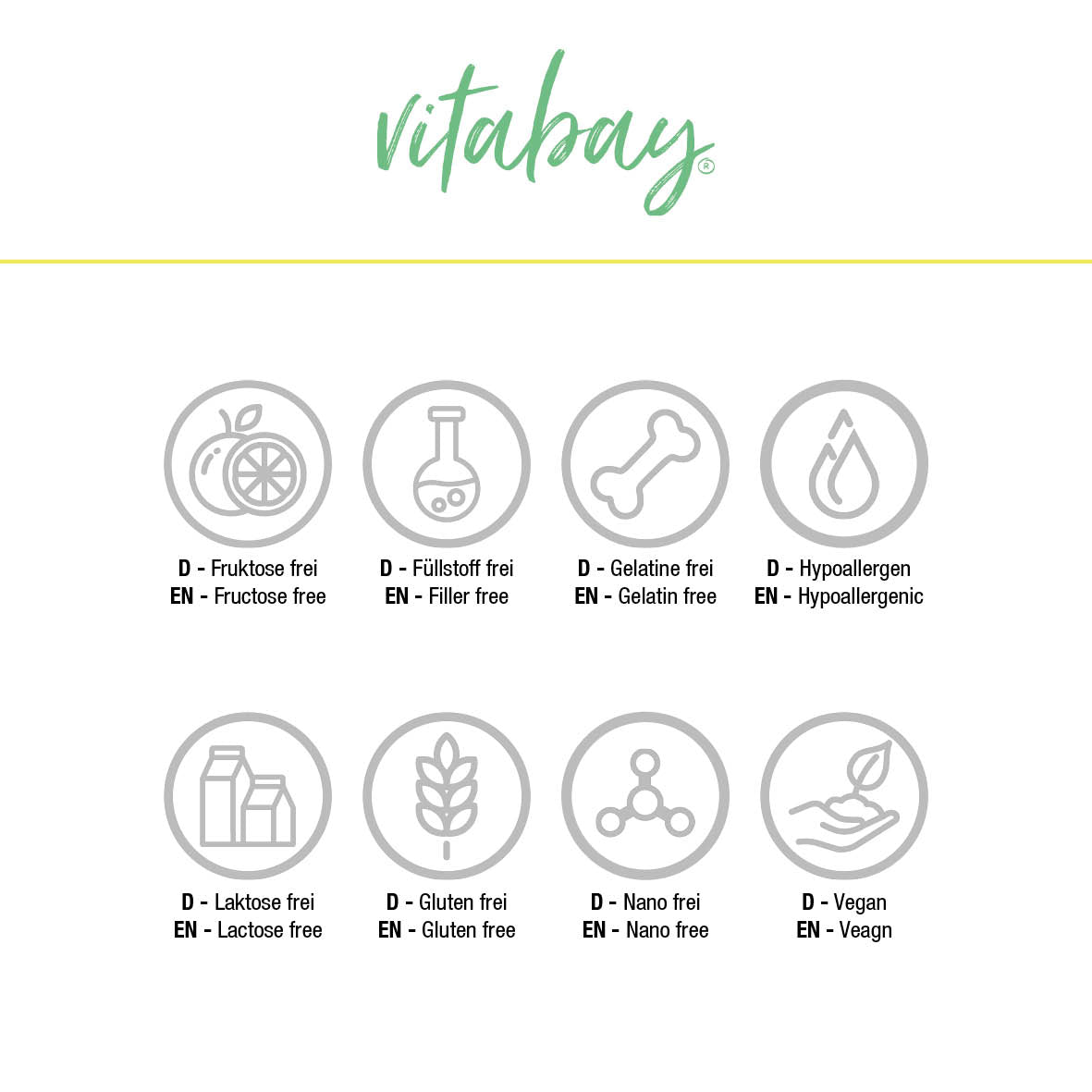 Vitamin B3 Niacin Flush free 500 mg 90 vegane Kapseln Vitabay