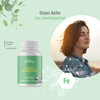 Eisen (Eisenbisglycinat) - 319 mg - 120 vegane Kapseln
