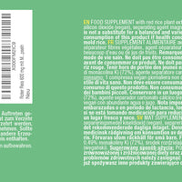Roter Reis 600 mg mit Monacolin K  - 120 vegane Tabletten