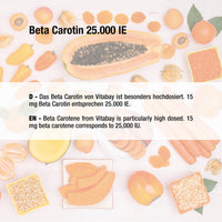 Beta Carotin 25.000 I.E. Depot - 180 vegane Softgels