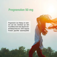 Pregnenolon 50 mg - aus Rotem Palmöl Extrakt - 60 vegane Kapseln