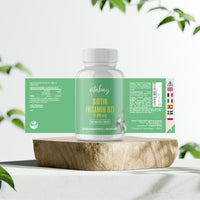 Biotin (Vitamin B7) 10.000 mcg  - 200 vegane Tabletten