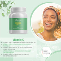 Vitamin C Pulver 1000 mg - 1000 g veganes Pulver