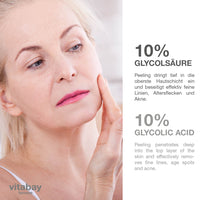 Glykolsäure Peeling Gel - 50 ml - 10% Glycolic Acid - pH 3,7